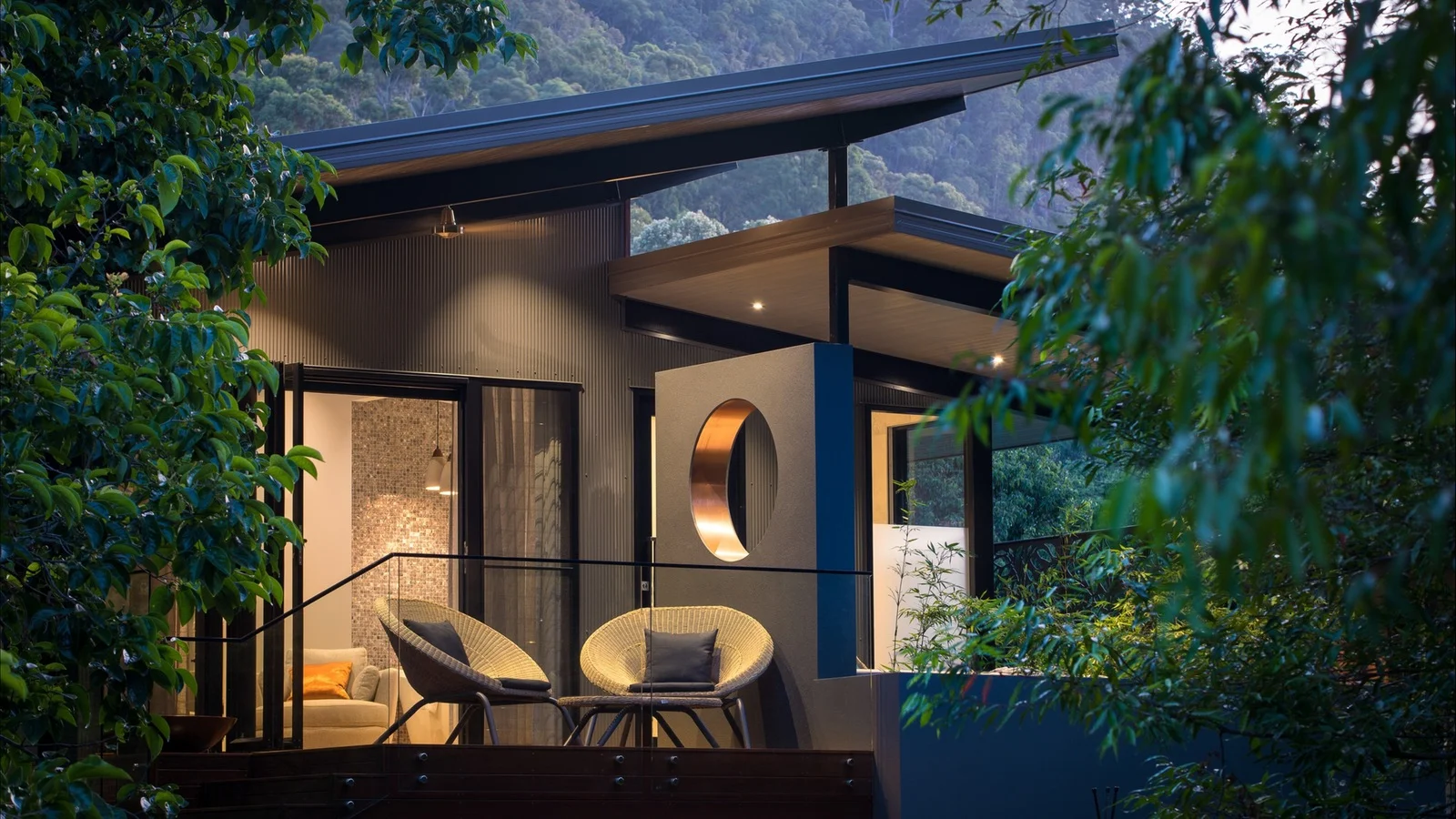 A combination of beautiful natural surrounds and modern design, at the Gwinganna Lifestyle Retreat, Tallebudgera Valley. (Image courtesy of Gwinganna Lifestyle Retreat.)