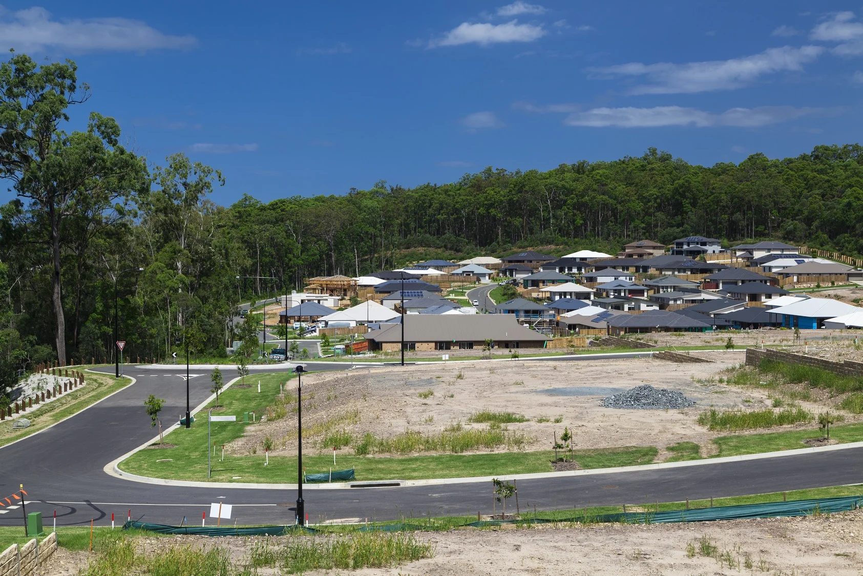 Population growth won’t occur in a suburb until new supply is constructed. In many suburbs with large amounts of new construction, population growth will not be sufficient to fill all properties, meaning net demand is actually negative.