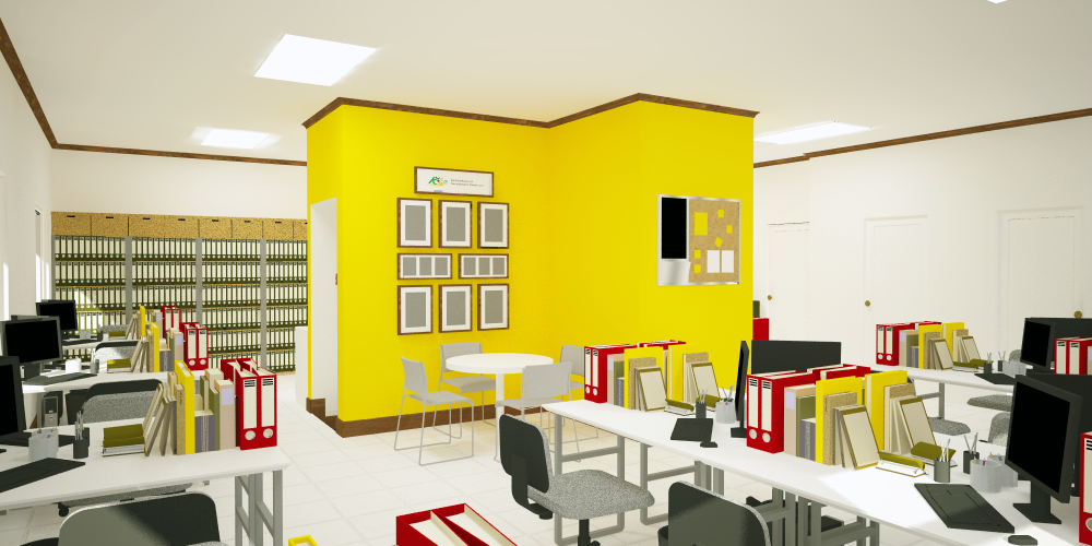Second Floor Work Area