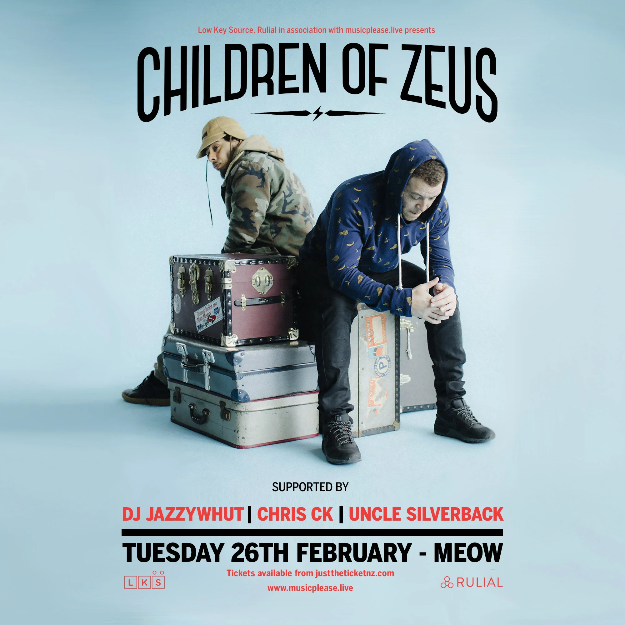 + poster announcing Wellington…