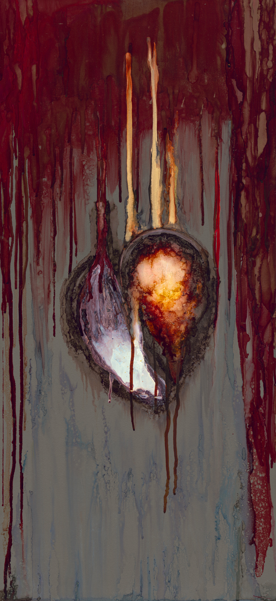 A FLOOD OF BLOOD TO THE HEART