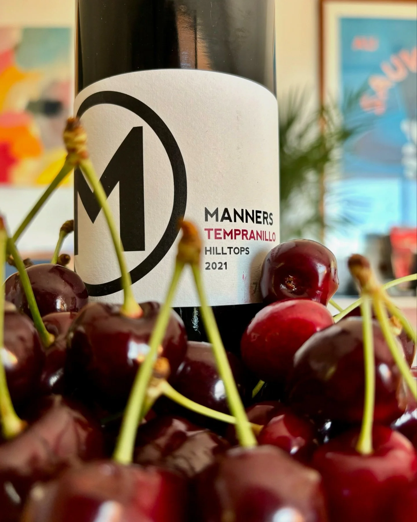 2021 Manners Tempranillo.
Cherry, Spice, Cedar, Vibrant #bringsomemannerstoyourtable #tempranillo  Beautiful cherries @rothfamilyorchard