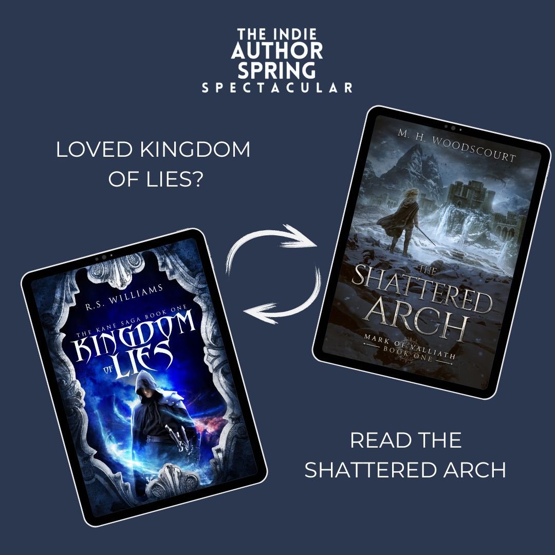 Read Kingdom of Lies? Don't forget to pick up the rest of the series on offer. Promo's end today!

Read the whole of The Kane Saga? Try one of these books! 

Now is the best time to check them out. They are currently in the IndieVisable Spring Specta
