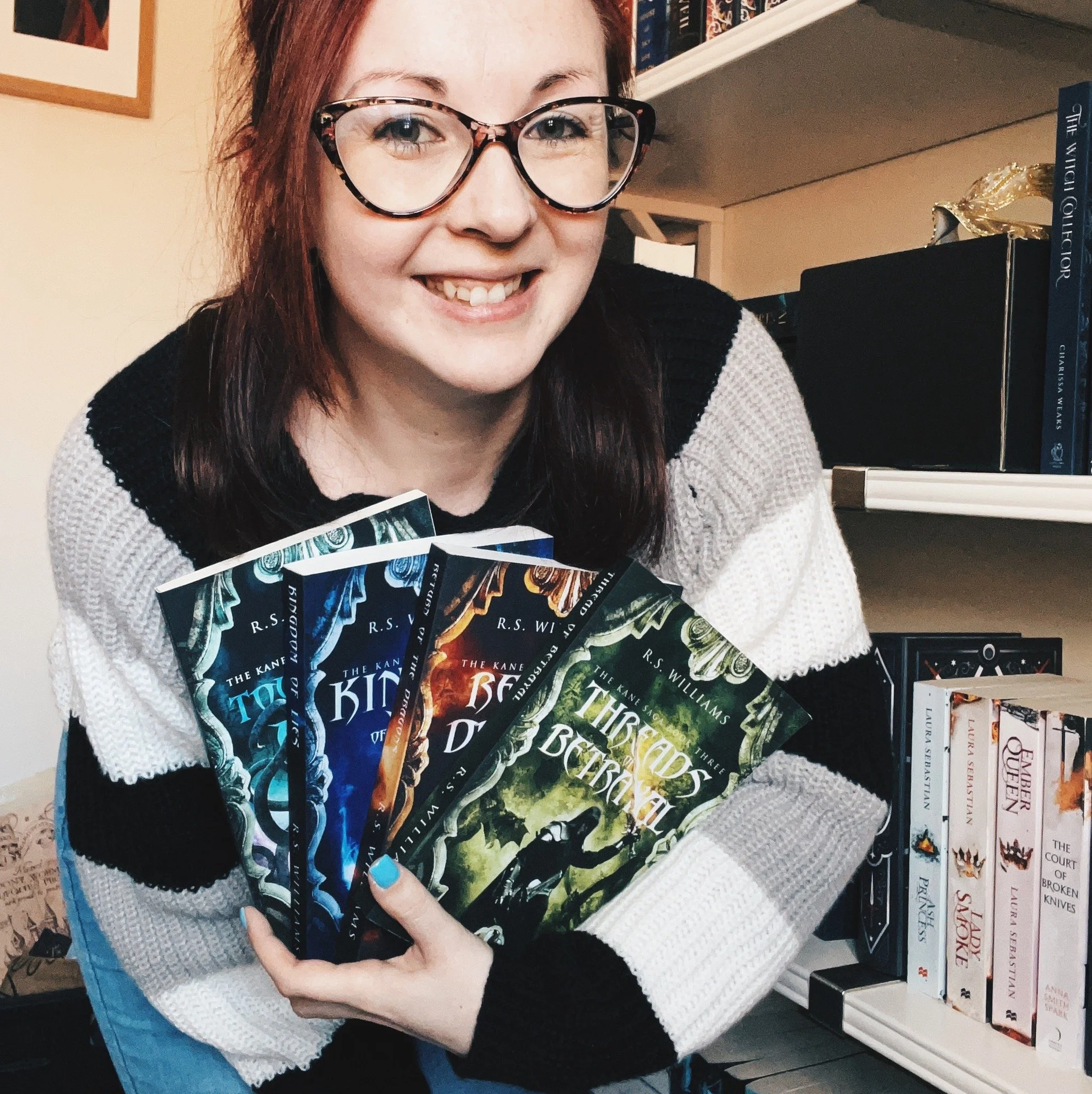 It&rsquo;s been a while since I&rsquo;ve talked about my other series, because I&rsquo;ve been wrapped up in Tiarnaan for nearly two years 👀 But if Adult Romantasy isn&rsquo;t your thing, you might love my Upper YA Fantasy trilogy, The Kane Saga!

✨