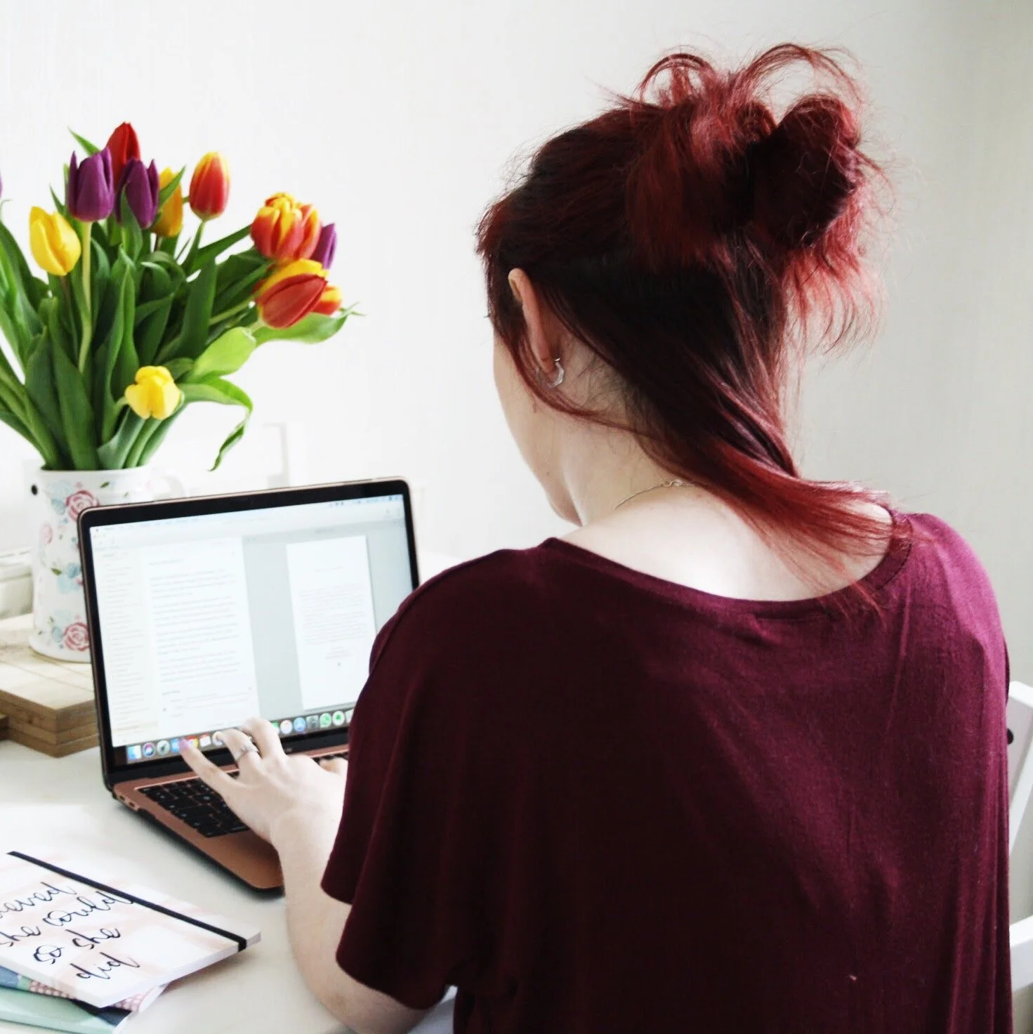 Spring is finally here, so I just had to reuse this old photos with my friends tulips in (cause they're gorgeous), and I am more than ready for lighter evenings and less rain. 🌿✨

It&rsquo;s been a slower start to the year than I expected; burnout l