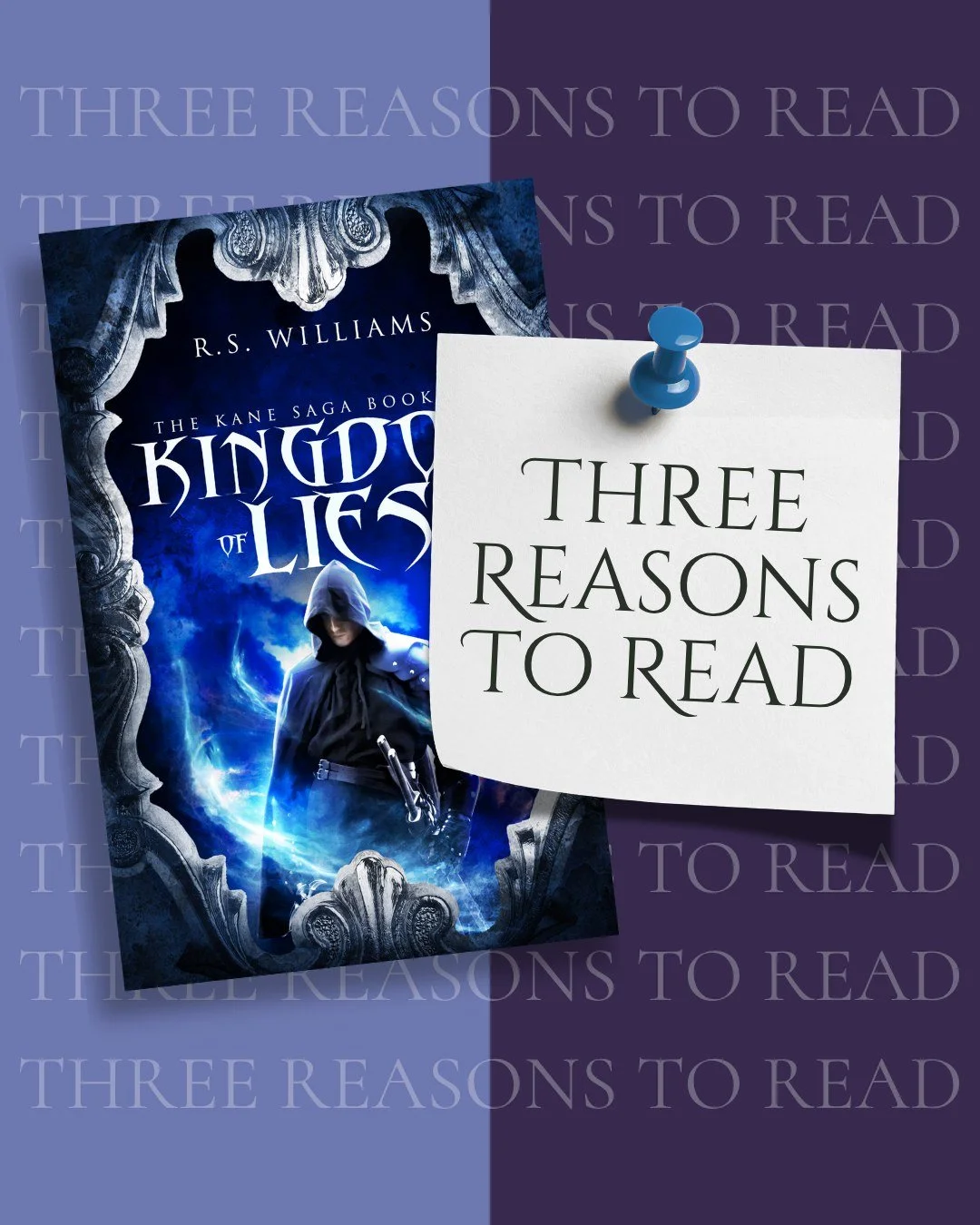 Looking for your next favourite epic fantasy obsession? ⚔️✨ Maybe The Kane Saga should be added to your TBR? Here's three reasons you might want to pick it up:

1️⃣ A Prince back from the dead: Elijah was supposed to be gone, but his return sparks a 