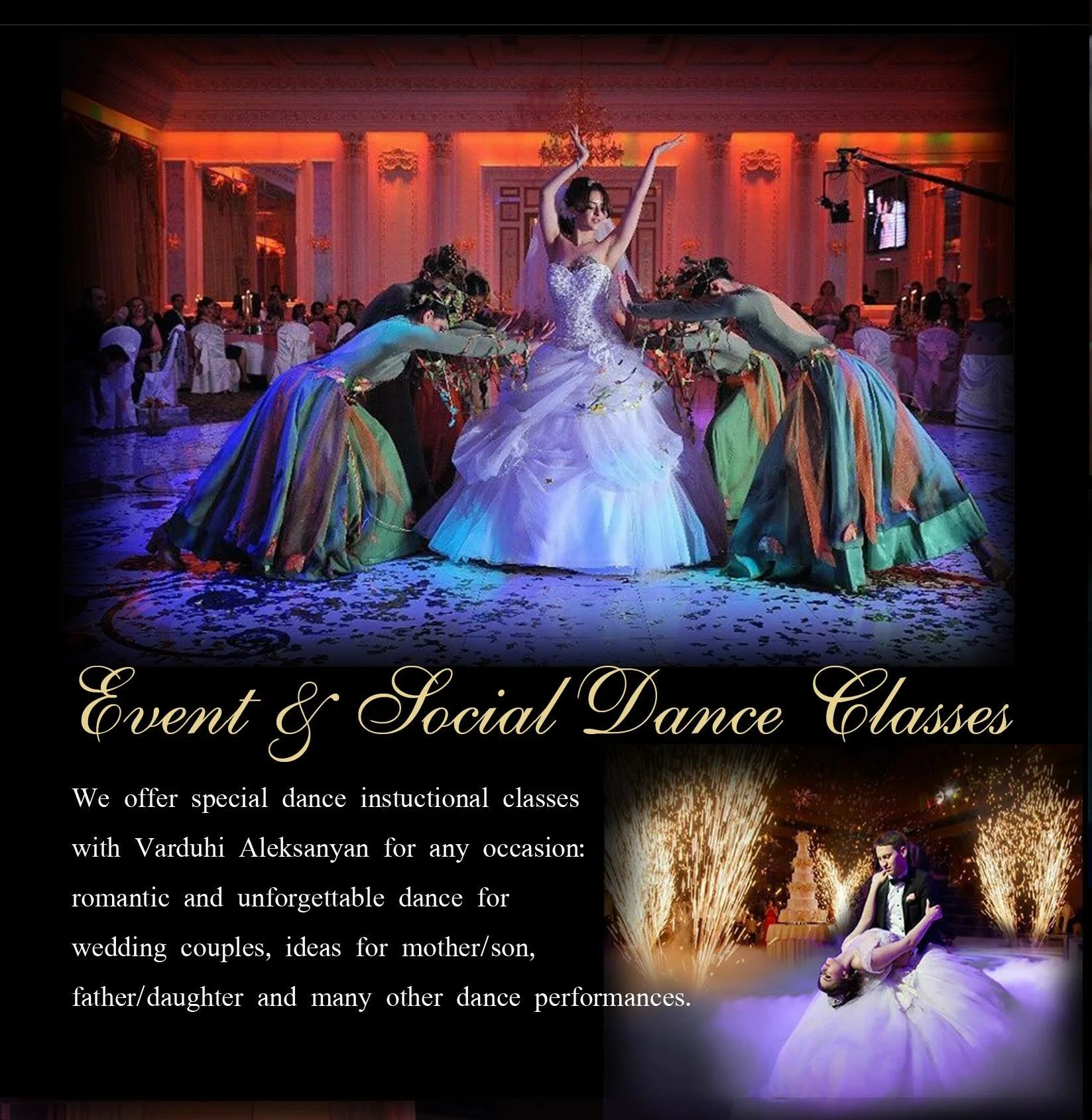 Wedding Package At Grand Stage Dance Dance School Glendale