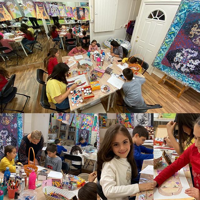 Art Class #art #class #artclassinglendale #kids @school #dance @danceschool #la #armenian #glendalearmenian #craft #painting