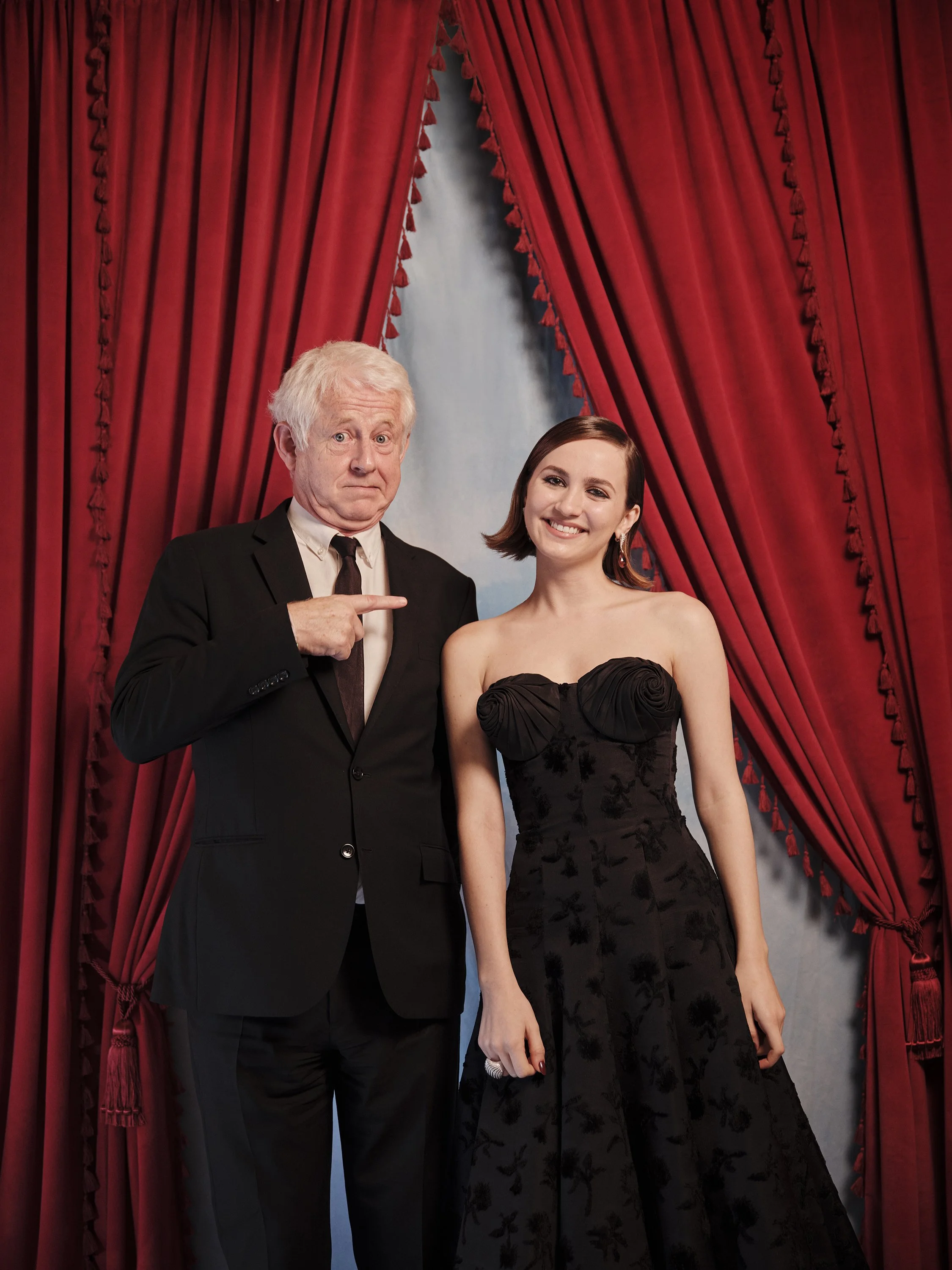 Richard Curtis & Maude Apatow