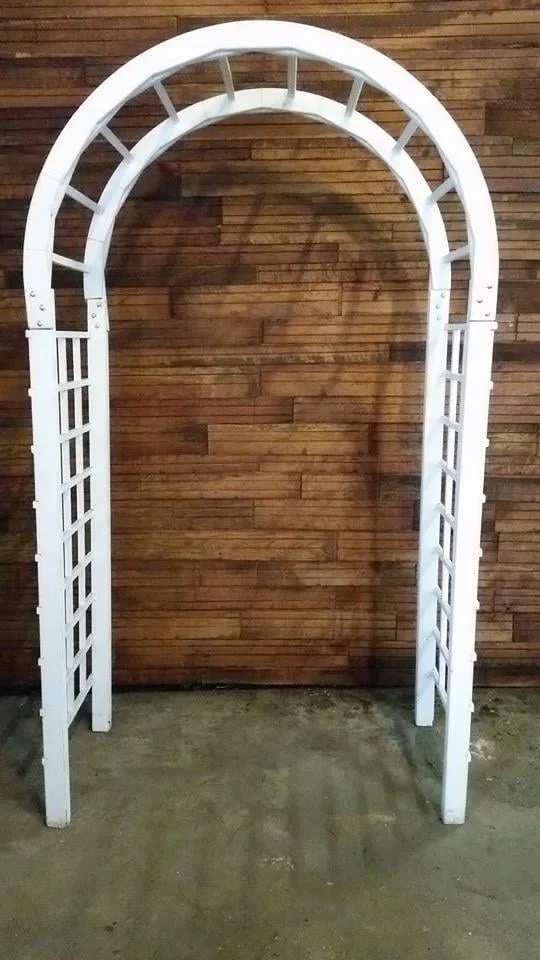 Wood Archway Front View