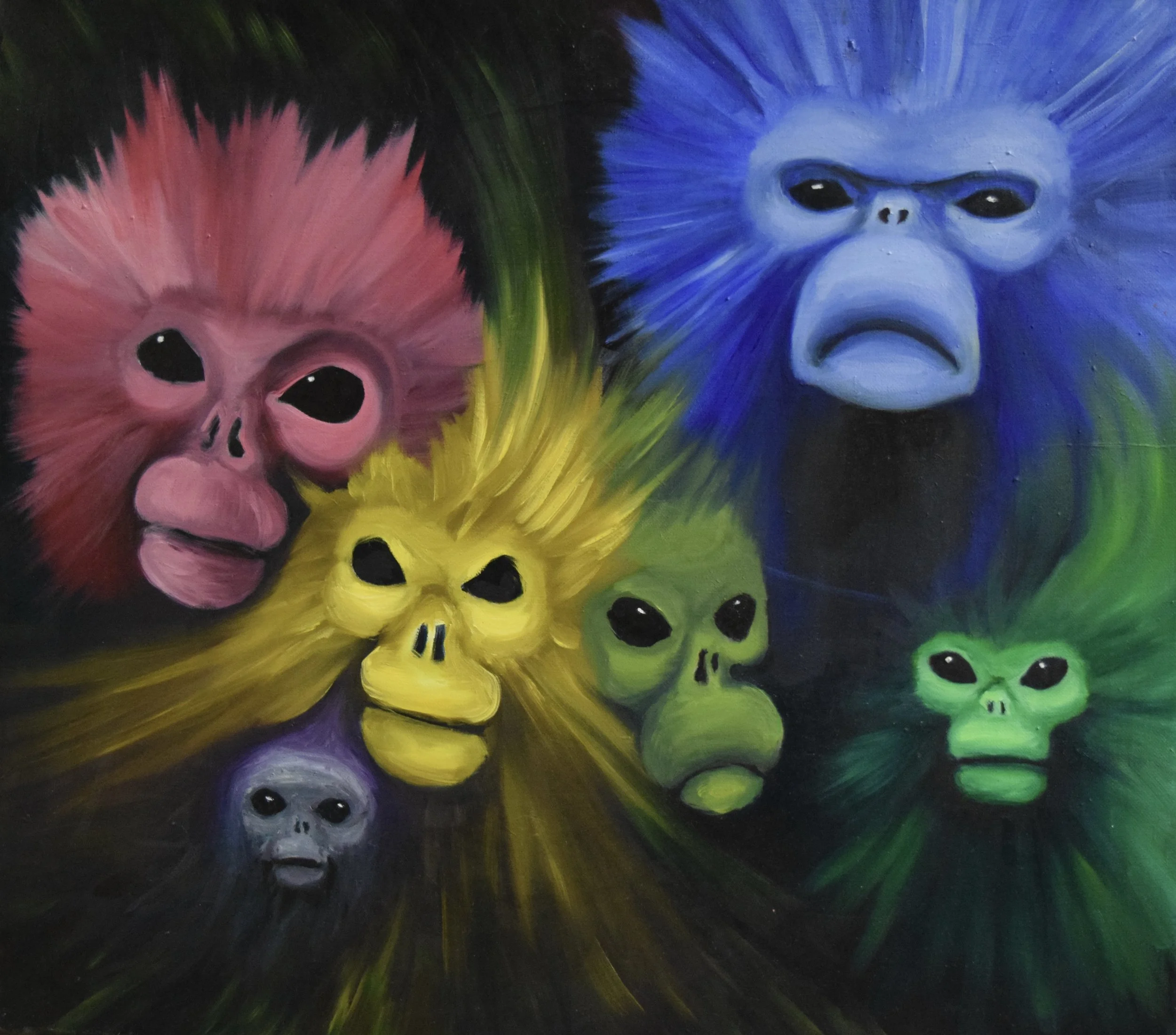 Poster of Oil Painting