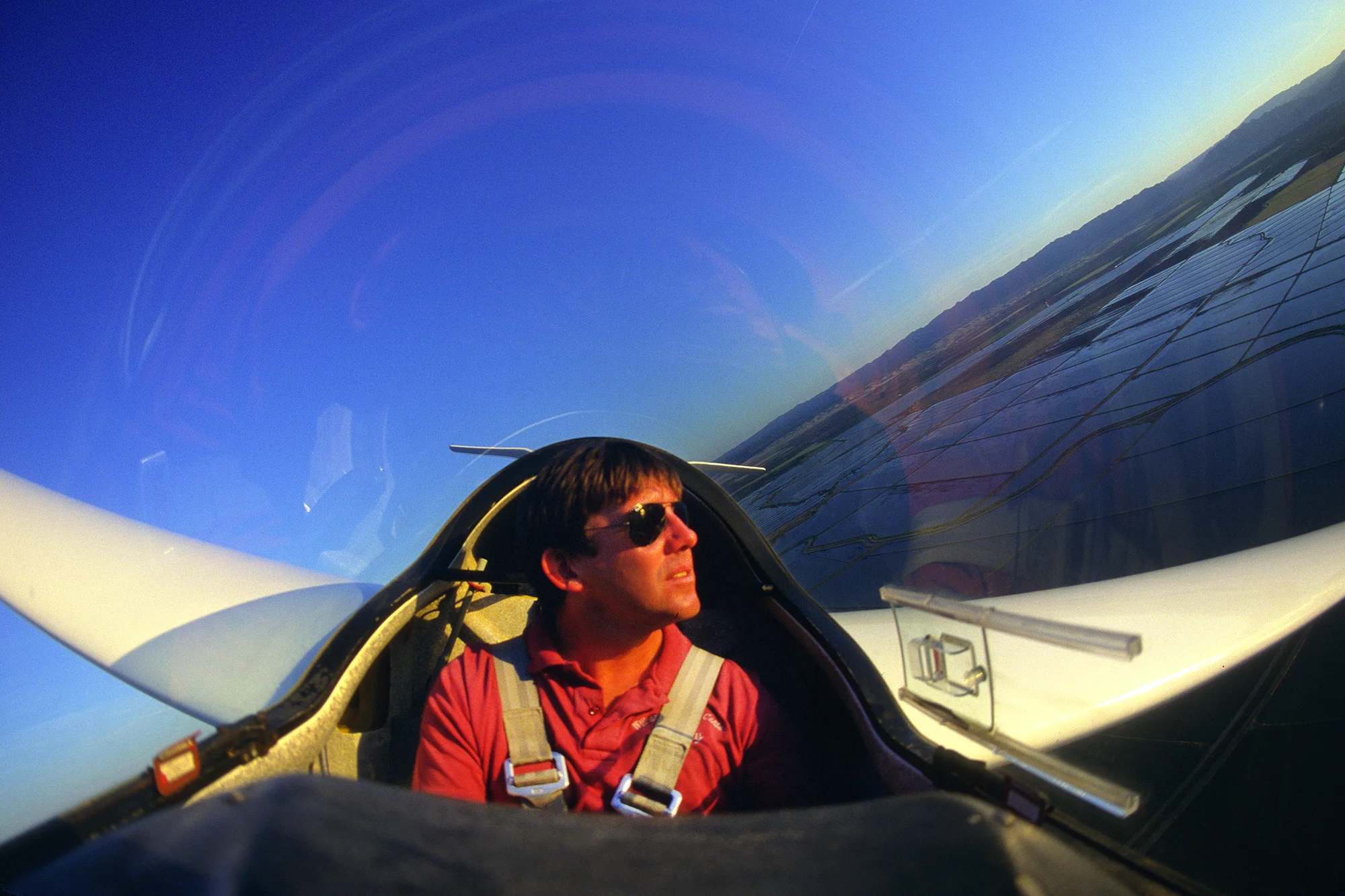 Environmental Portrait of a pilot
