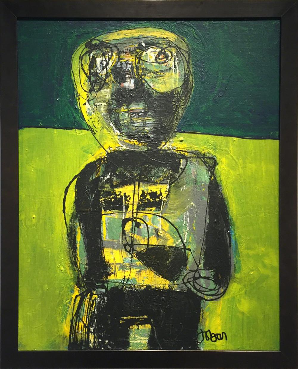 Shadowman | John Barker courtesy of Artsy
