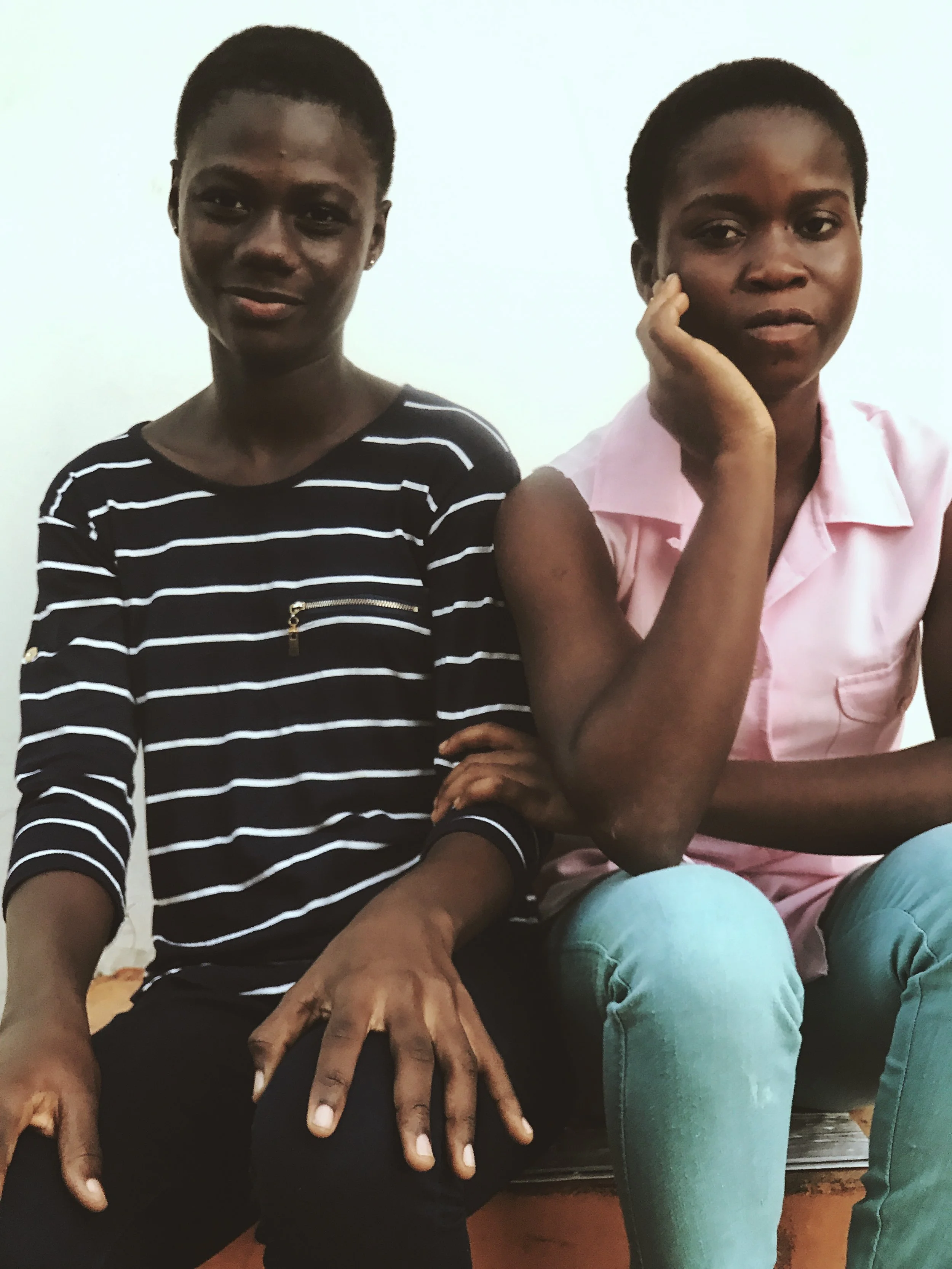 Maame + Afia ( All pictures captured by Abena Boamah ) 