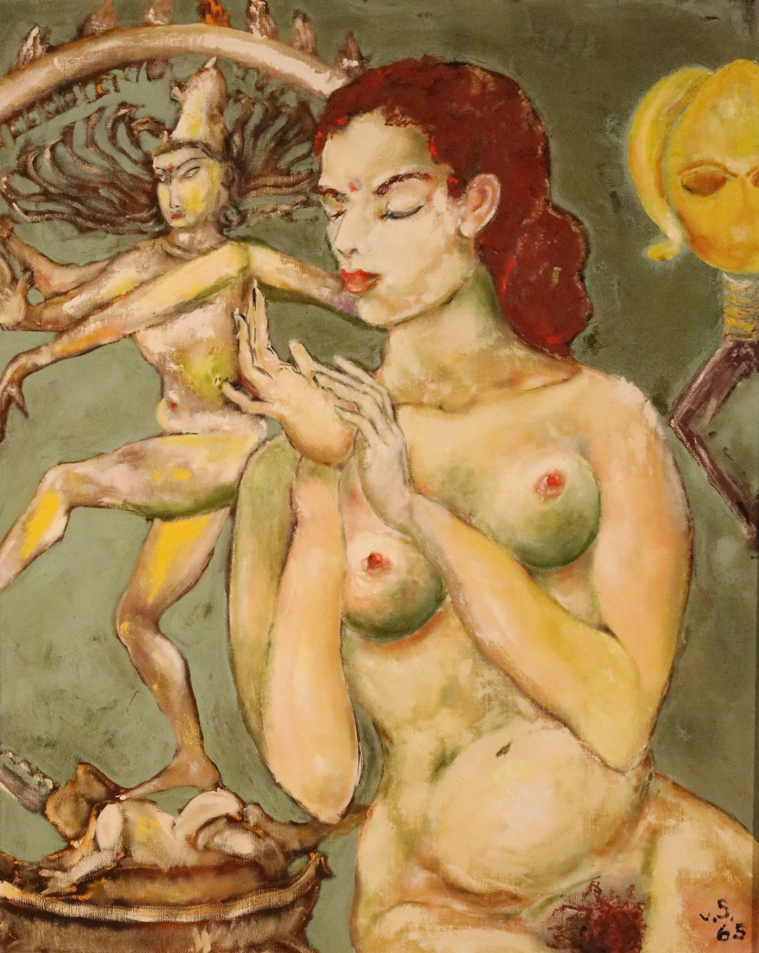 Josef von Sternberg - Nude with Bhodisattva