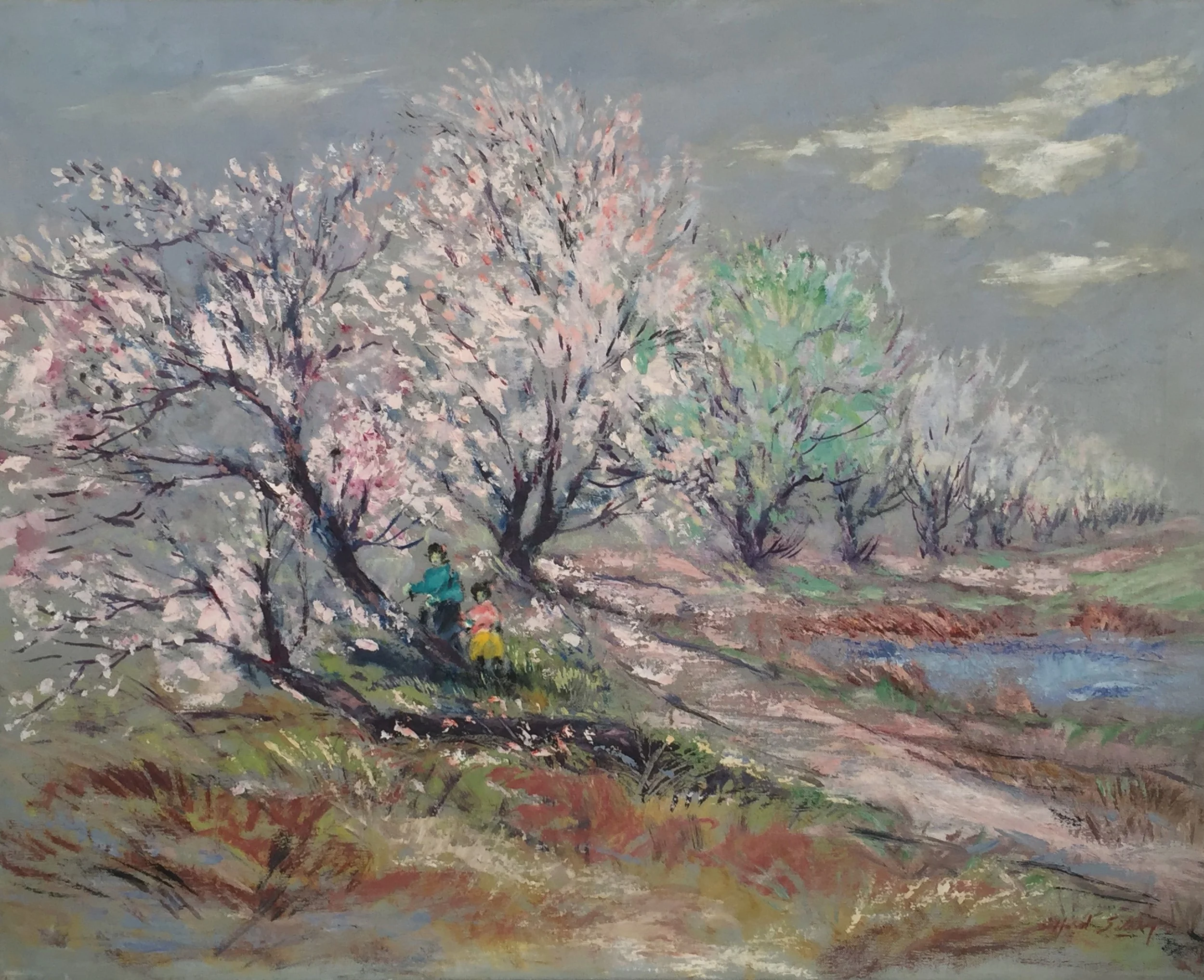 Clifford F. Silsby - Summer Day - Southern France