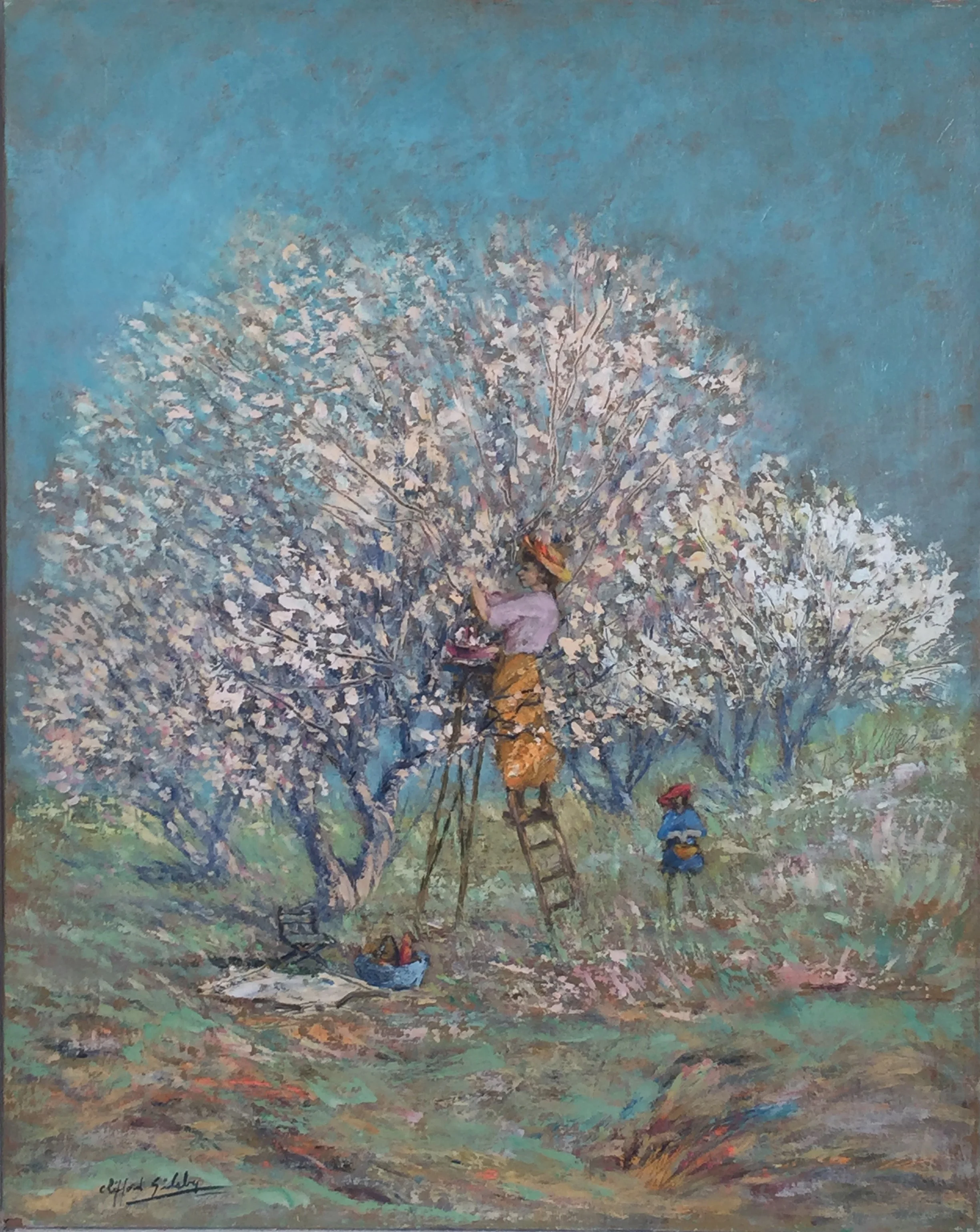 Clifford F. Silsby - The Orchard - France