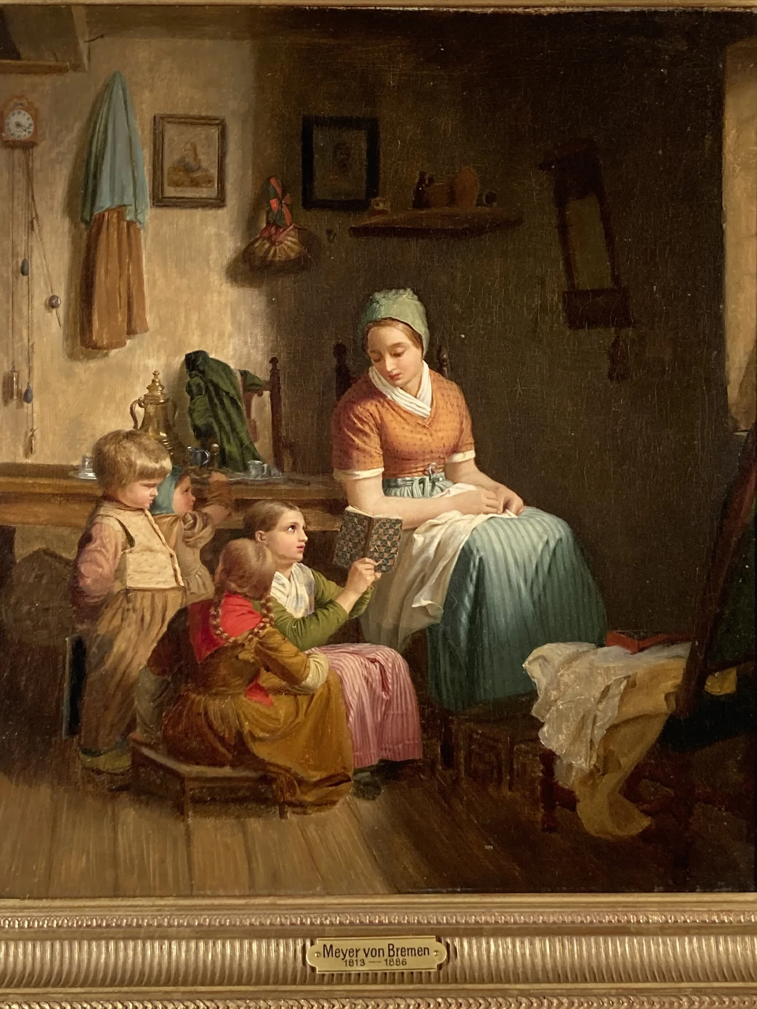 Meyer von Bremen - Woman with Children — Brady Hart Gallery