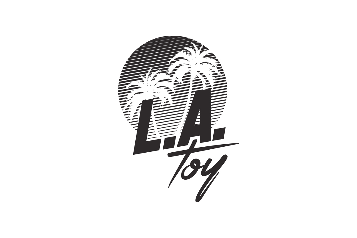 Monochrome L.A. Toy Logo