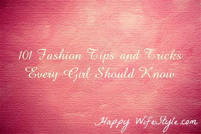 101-Fashion-Tips-and