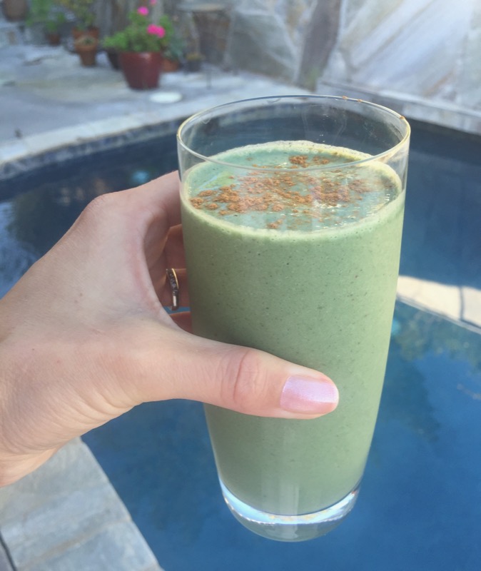I love the taste of cinnamon in my Green Smoothies