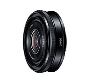 Sony 20mm Prime "Pancake" Lens