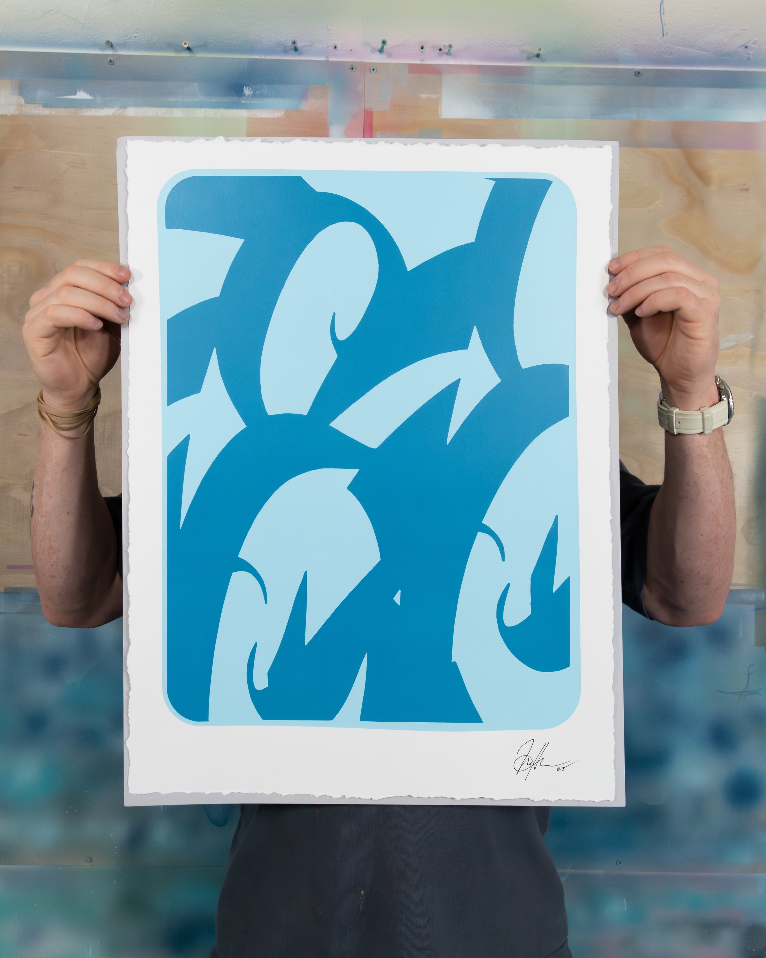 Flow (Nautical) - Original Painting on Paper