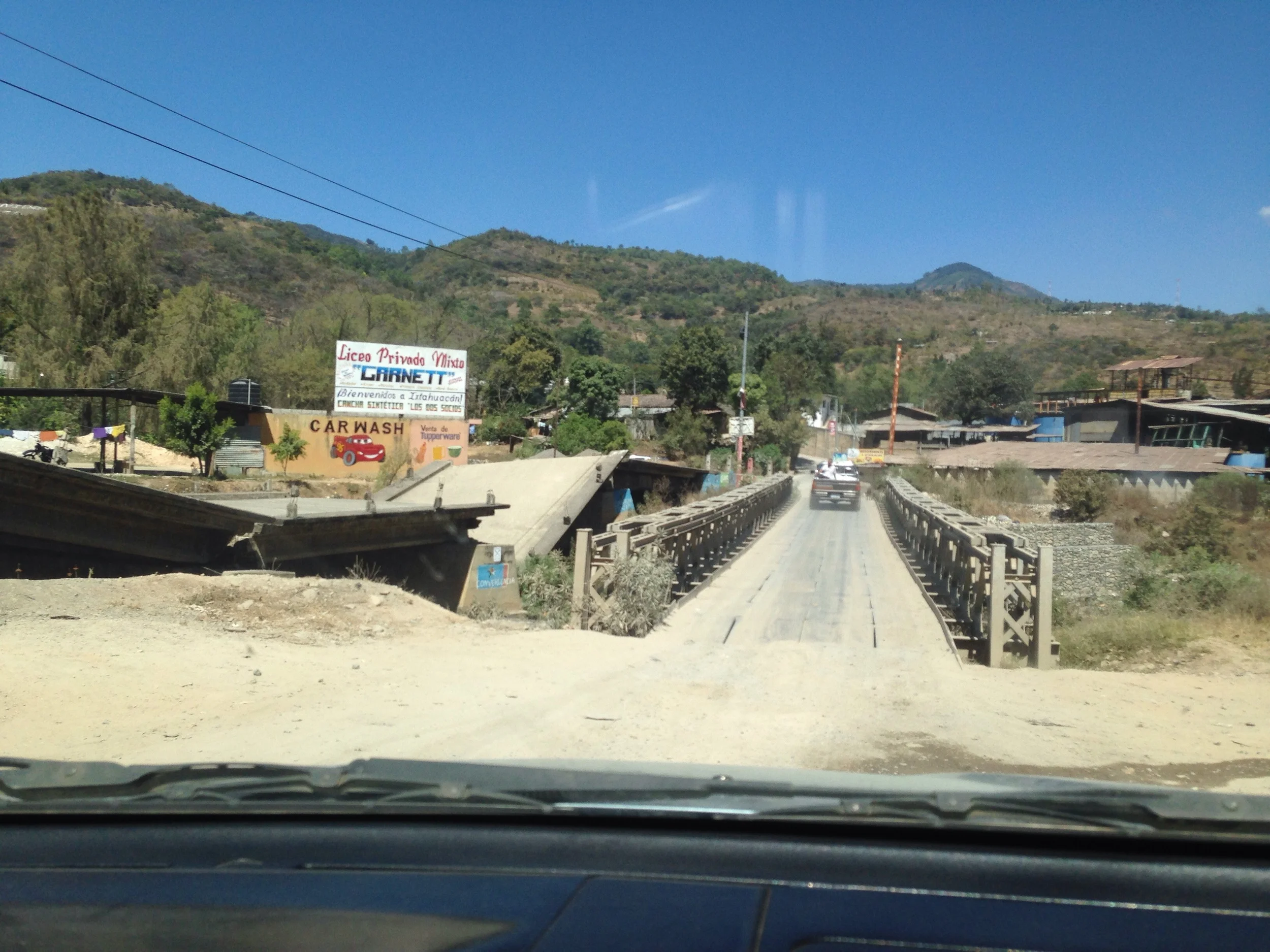 New bridge from highway since 12 years.