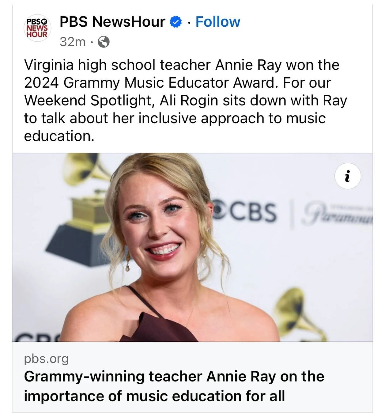 Click on the link in my bio for story&mdash;-🎉 Kudos to @annieray.music for transforming lives through music education and instilling confidence in her students, showing them they can achieve anything regardless of their background or ability. 🌟 A 