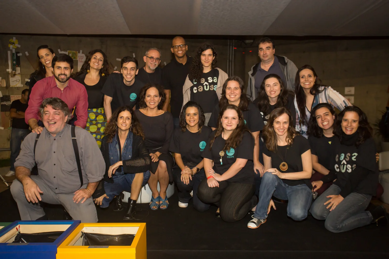O Encontro foi viabilizado por uma equipe de 20 voluntários, coordenada pela Casa Causa. Foto: Mila Maluhy