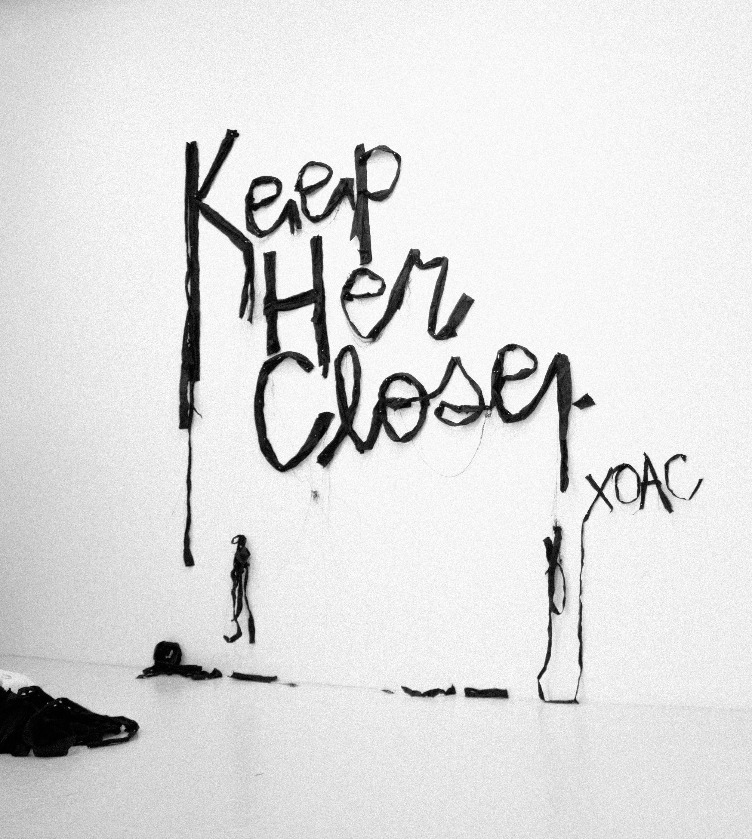 XOAC + Dom Streater NYFW Keep Her Close / Silk Graffiti for Dom Streater NYFW 2015