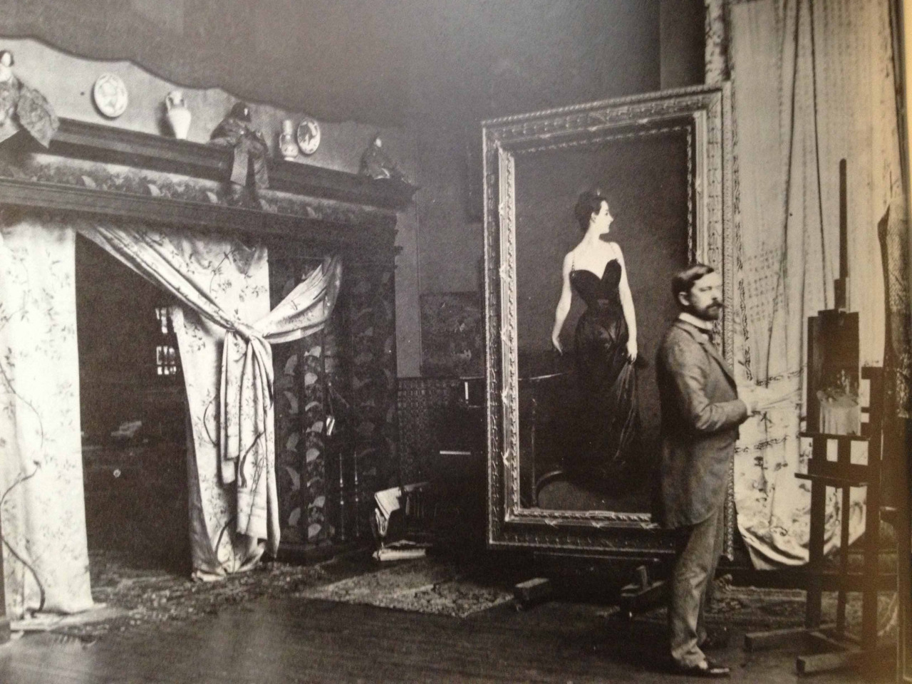 John Singer Sargent by His Famous Painting Madame X