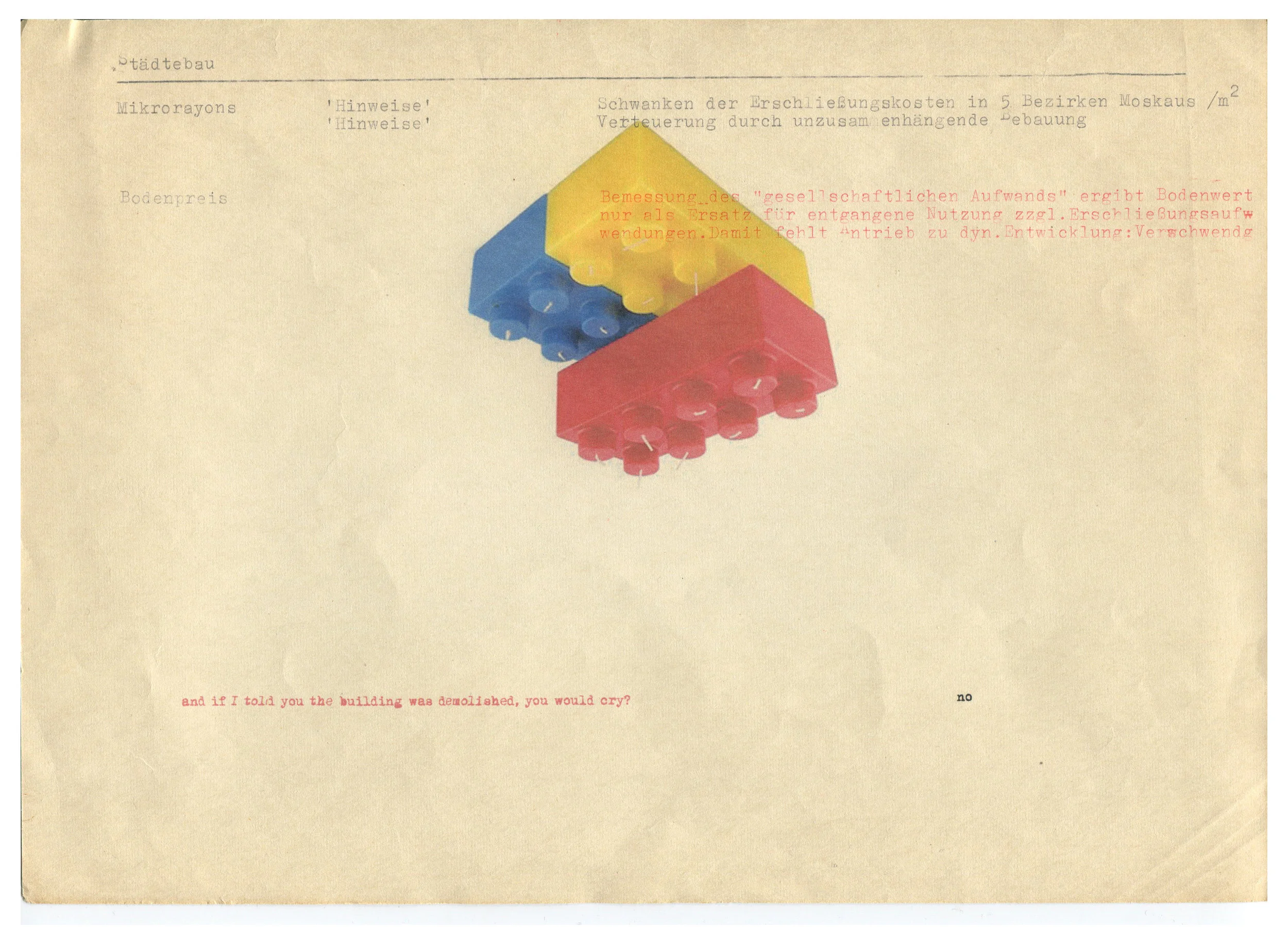 Jorge l. Cruz | Why you were so happy there?4 | East Berlin 2010 | Printing on paper | 29×21cm | © MHSG Berlin