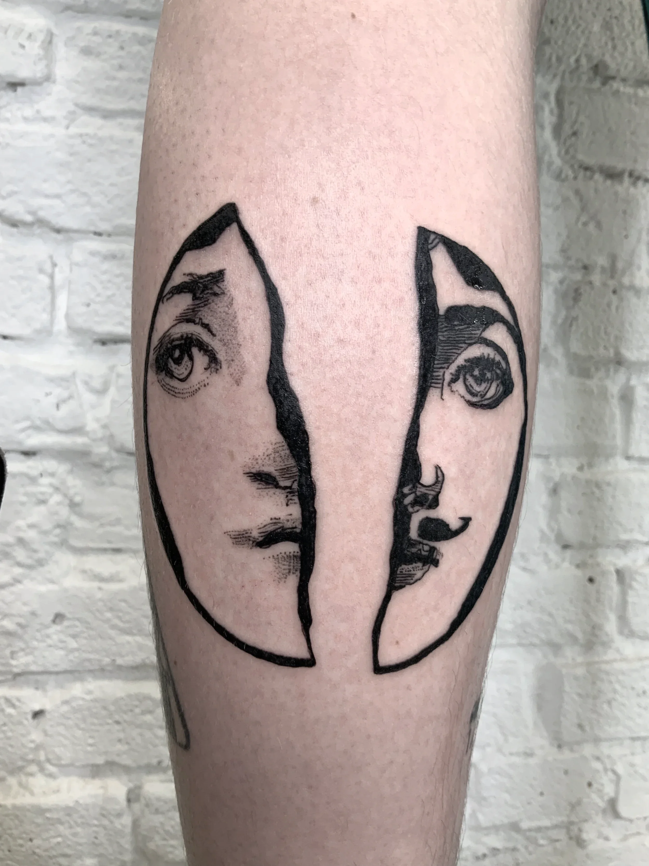 Spherical People and Fornasetti's muse
