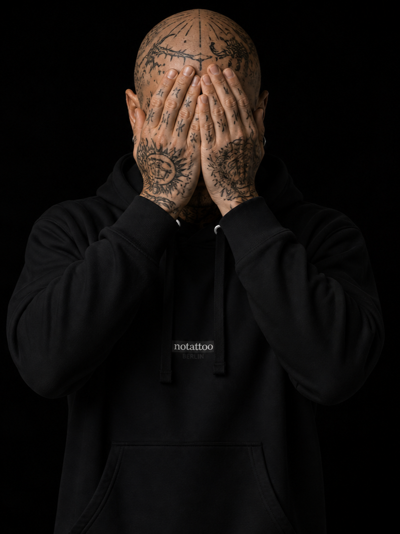 noTATTOO Berlin Black Hoodie