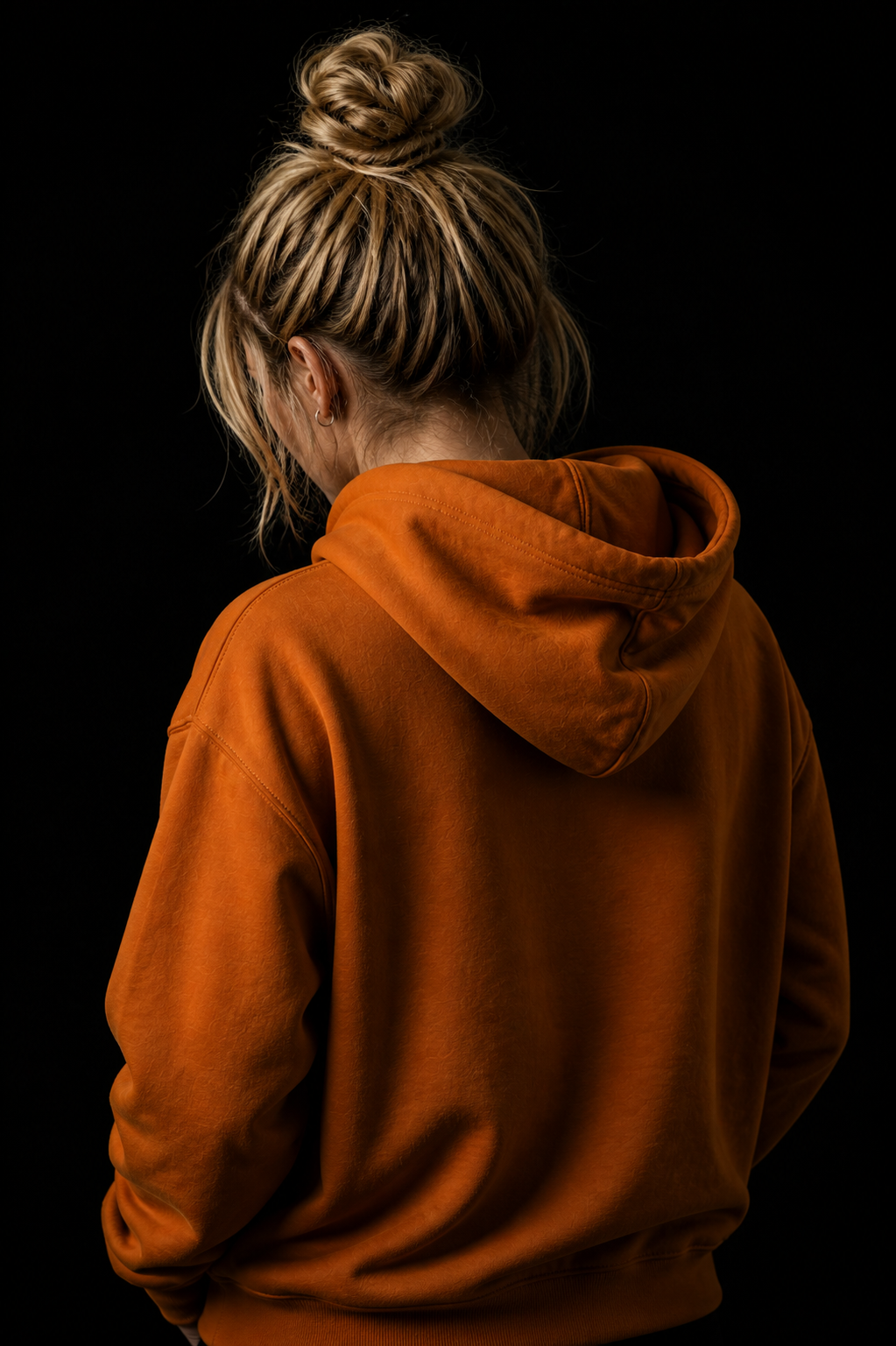 Embroidered Medieval Bat Hoodie in Adobe Yellow by noSHBerlin, a limited edition hoodie inspired by medieval imagery, tattoo drawing, and everyday urban clothing.