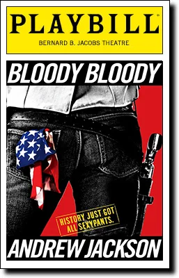  *Bloody Bloody Andrew Jackson-2011  Tony Award  Nomination Best Scenic Design of a Musical 