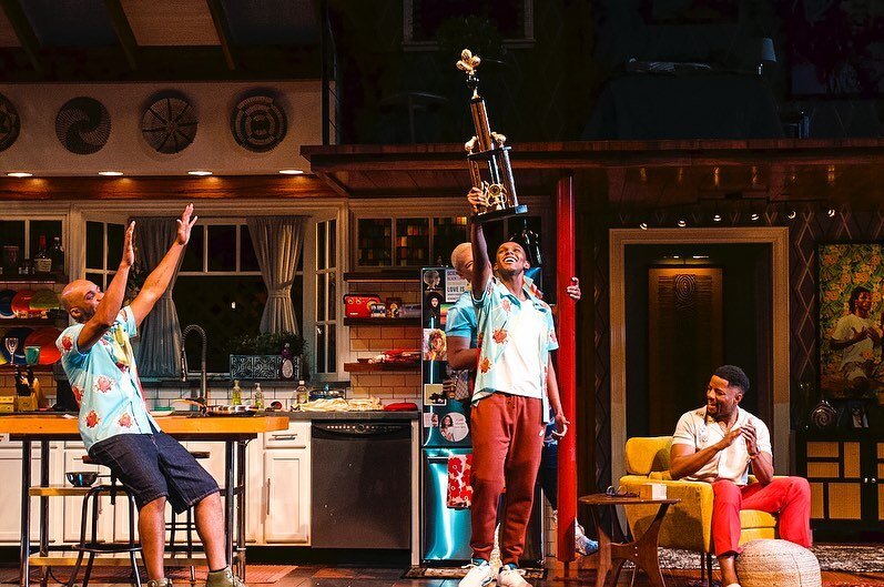 Happy first preview to @katorihall Pulitzer Prize winning play
#TheHotWingKing
Producer @alliancetheatre
&bull;&bull;&bull;&bull;&bull;&bull;&bull;&bull;&bull;&bull;&bull;&bull;&bull;&bull;
Director: @katorihall 
🏡: @carnypics  Asst scenic designer: