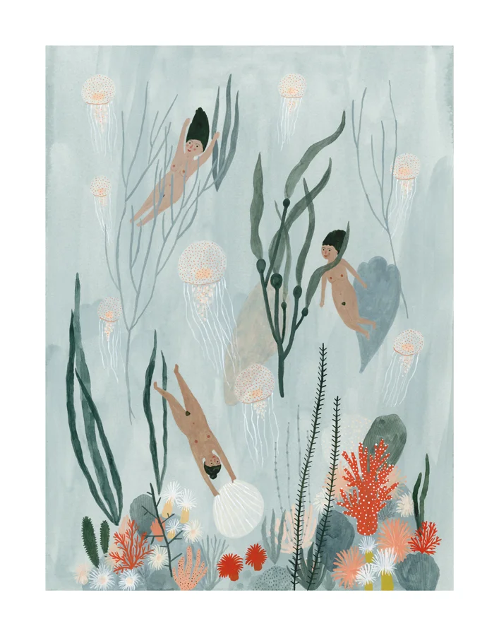 Undersea-Ladies-11x14in.jpg