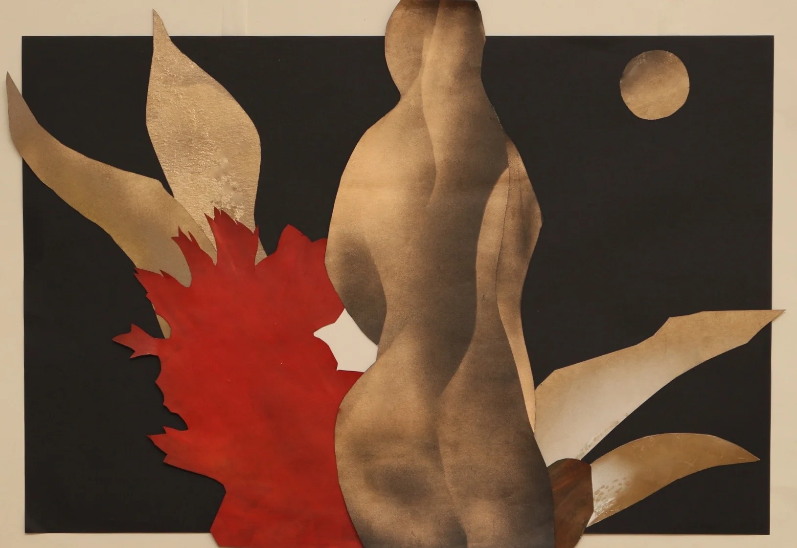 FEMINAM UNIVERSALIS 2, 2015 MIXED MEDIA 22x30 INCHES