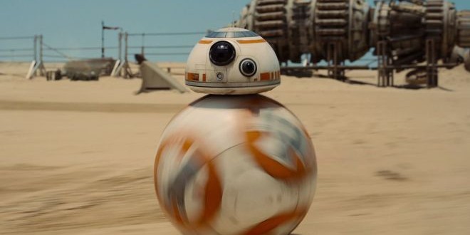 You know, BB-8, the new robot in the new Star Wars film?! I was a bit blown away.