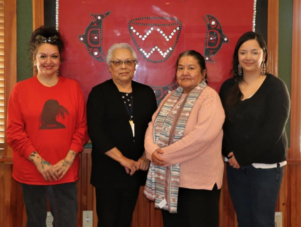 Left to Right: Janet Stegall, Grant Writer; Jerrie Simmons, Court Director, Jessie Goddard, Vice Chairwoman; Misty Secena, General Manager.