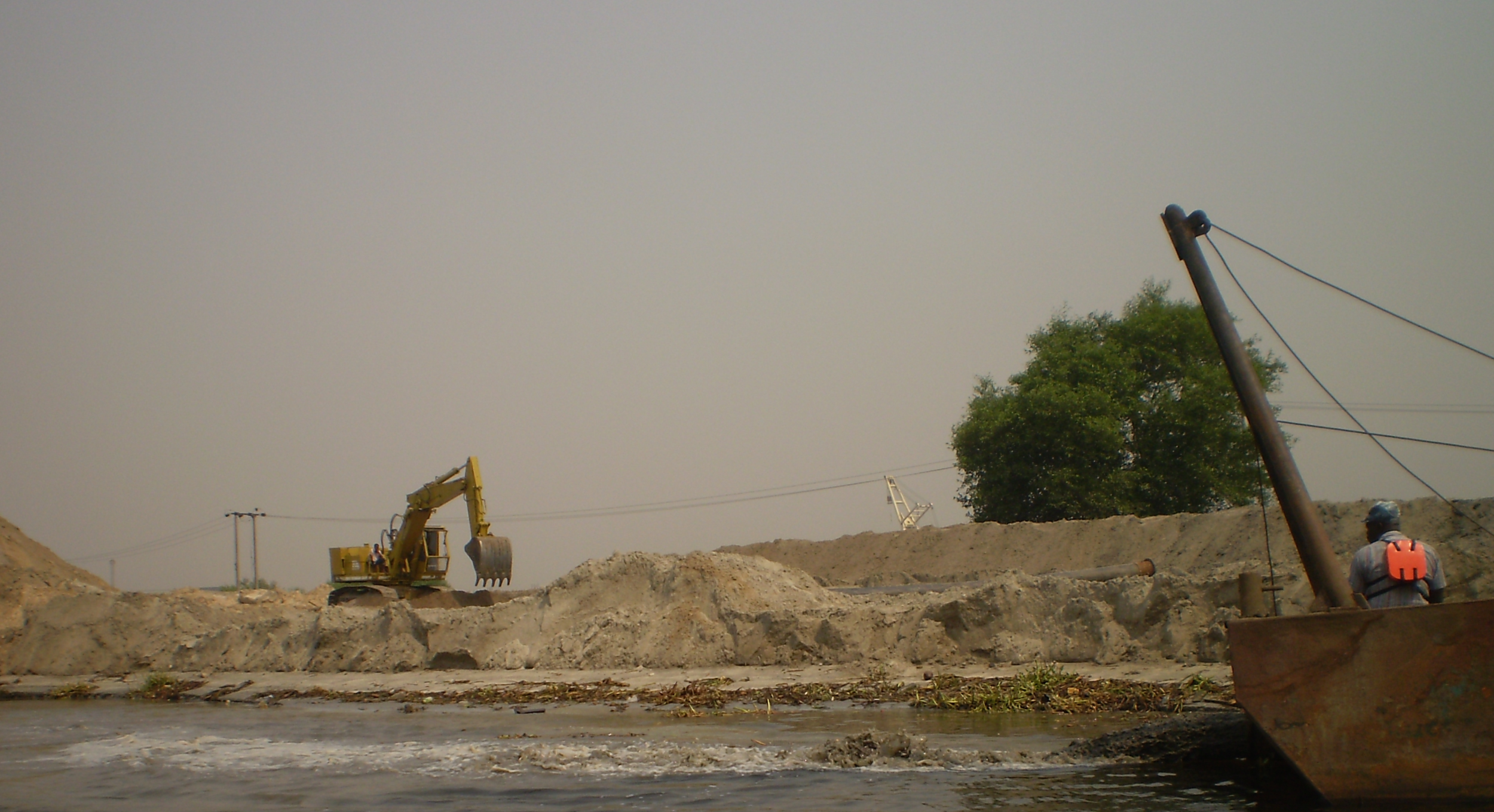 RECLAMATION AT ASCOGAS (ASCON OIL), APAPA