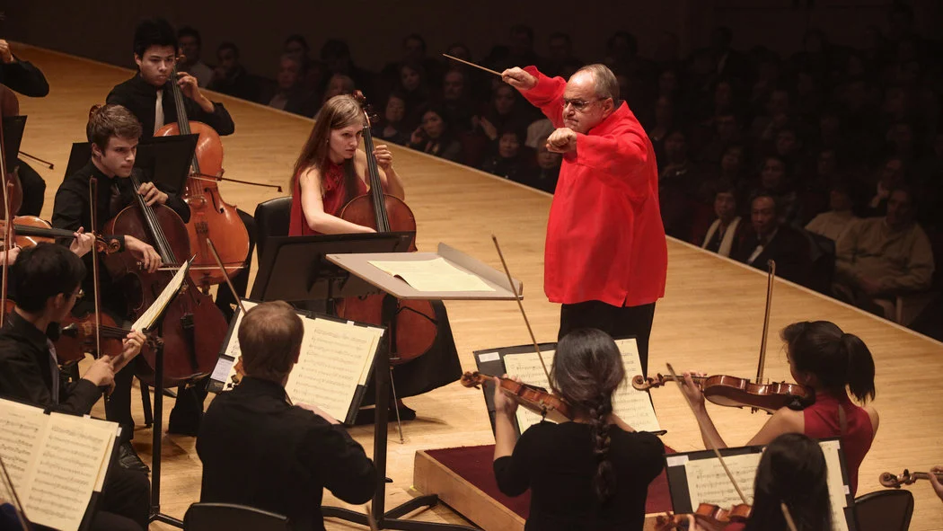New York String Orchestra and director Jamie Laredo