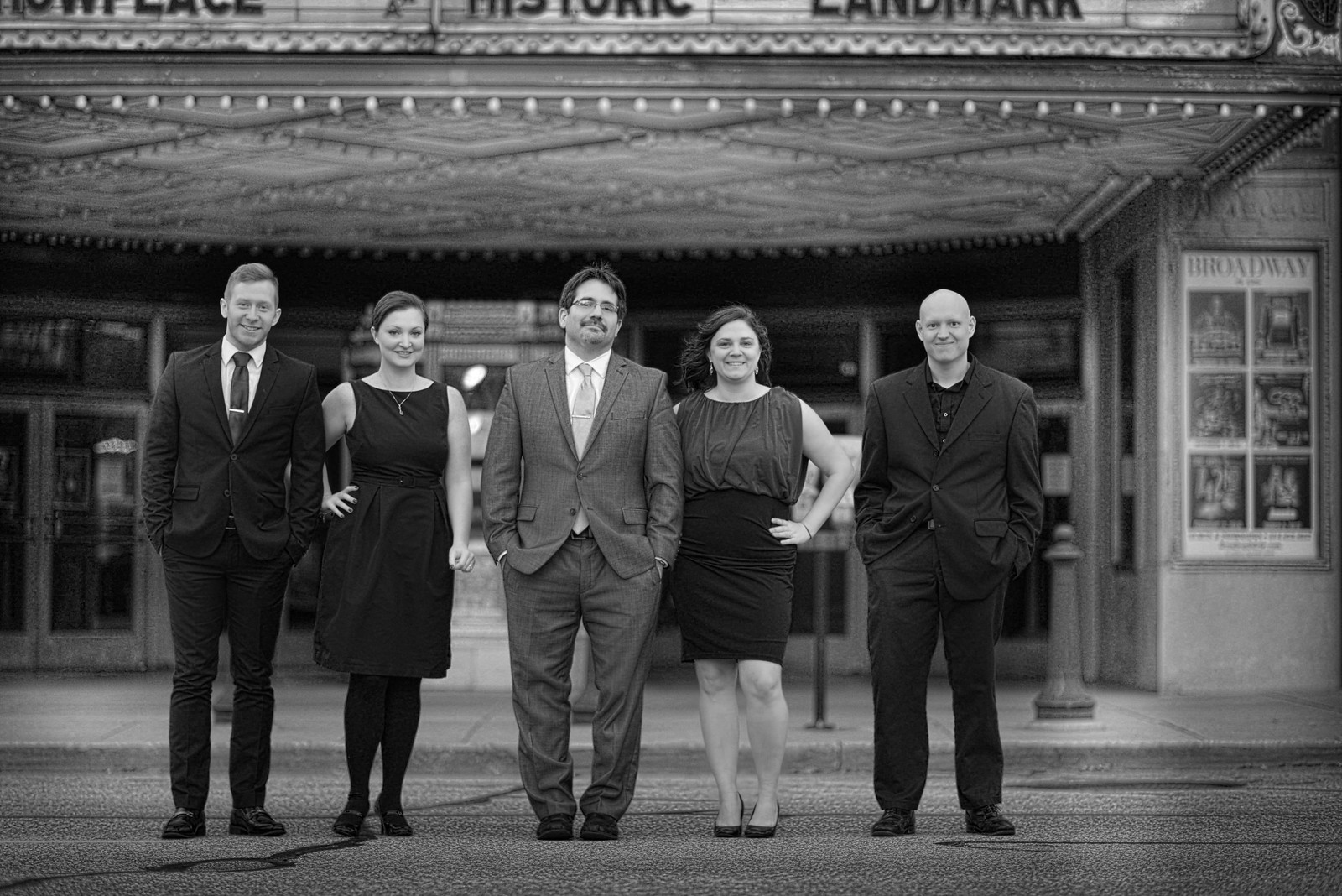 Mat, Jessica, Steve, Lisa, and Alex
