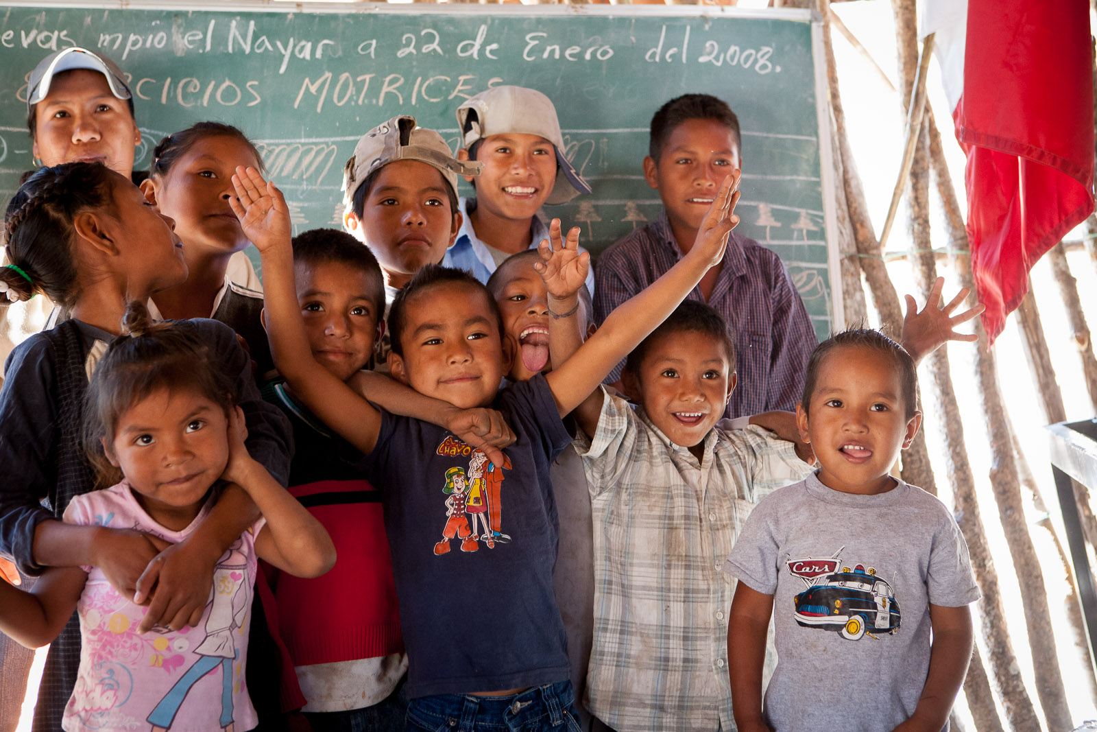 Huichol Village School, Aguamilpa, Mexico