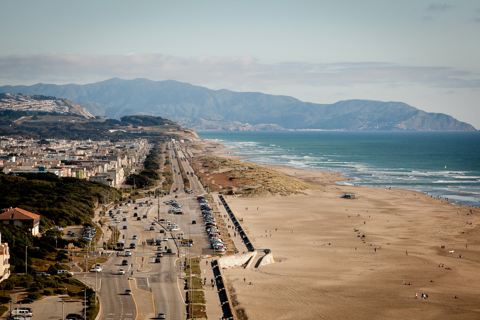The Great Highway, Ocean Beach, San Francisco, California