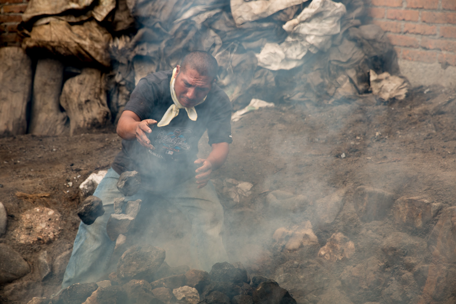 Making Mezcal, San Baltazar, Oaxaca, Mexico