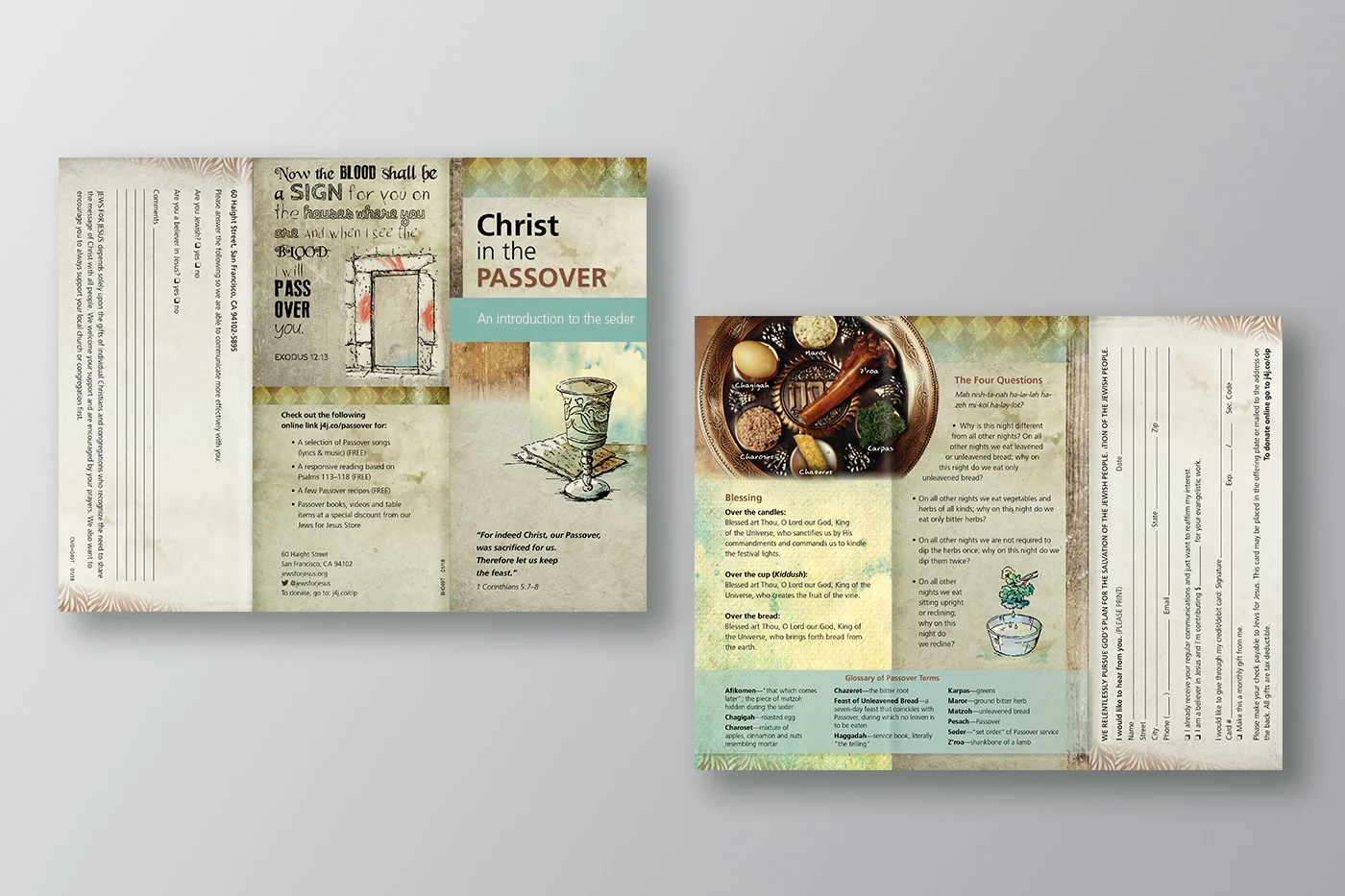 Passover brochure