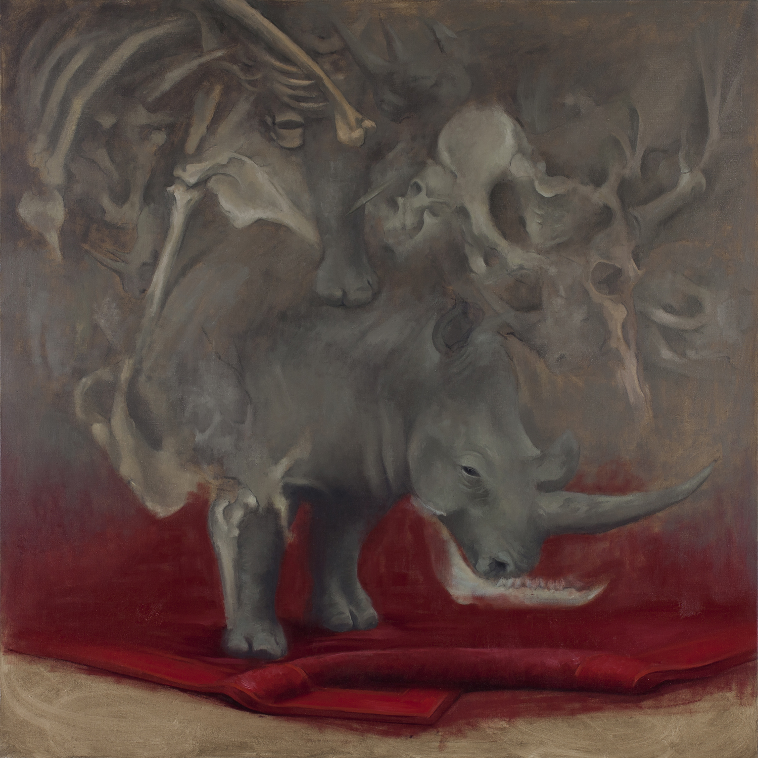 Play date II, Oil on Canvas, 140x140cm, 2013